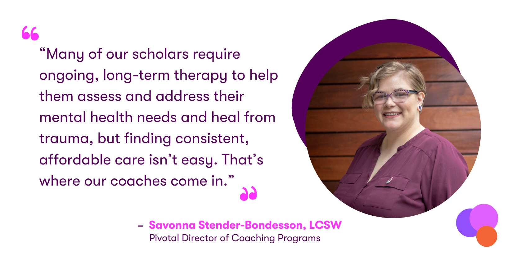 Savonna Mental Health Quote