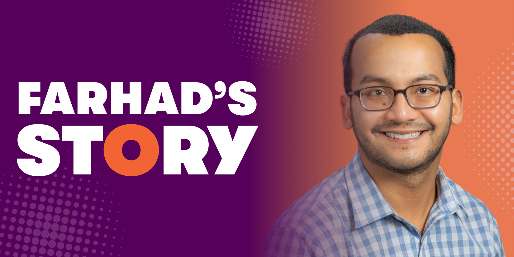 Farhad's Story Blog Banner